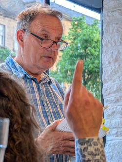 Matt Black at Art & Talking Matt Black at Art & Talking